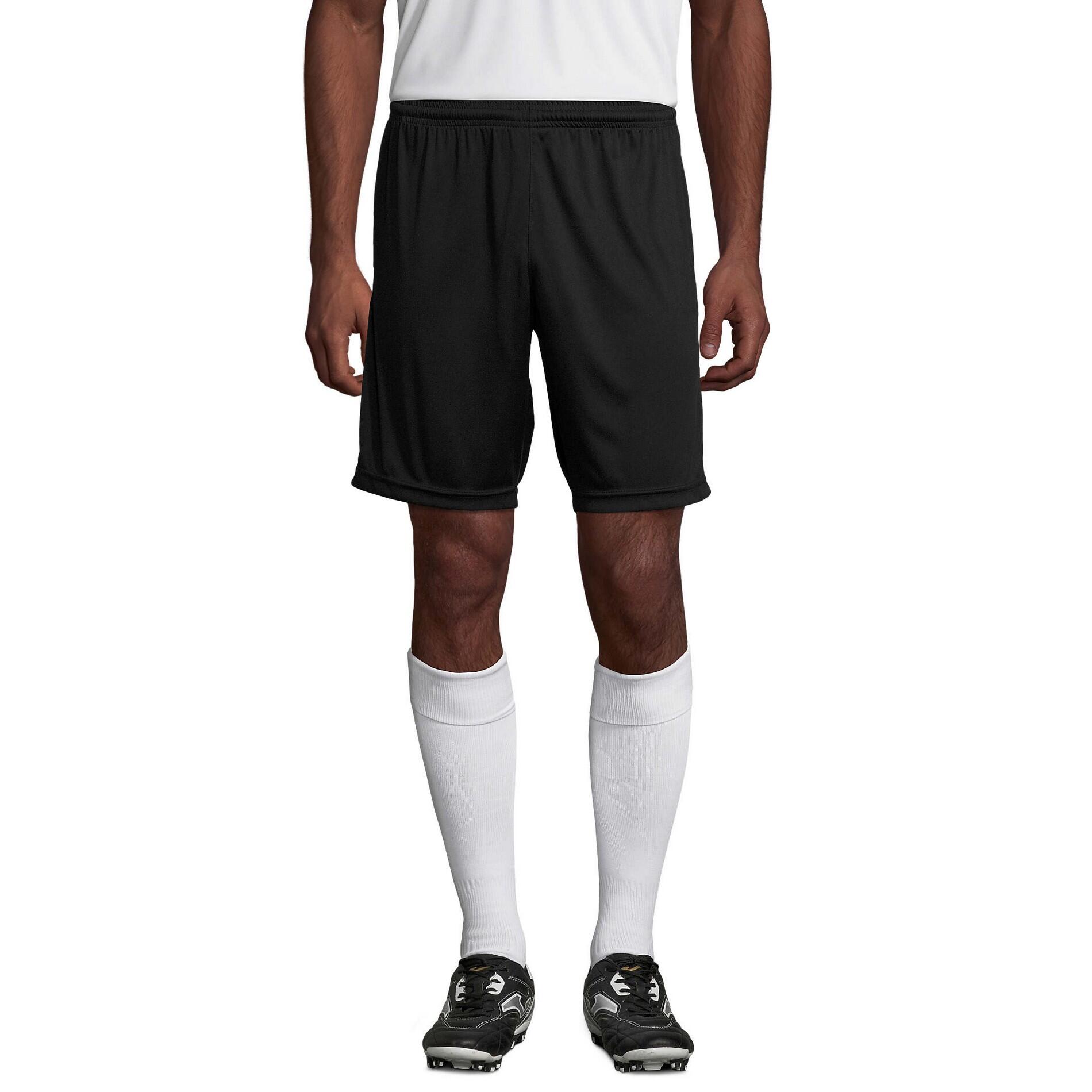 Sol's - Short Basic San Siro Adulte (noir) - Short - Noir - S - Decathlon