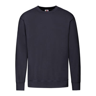 Uniseks lichtgewicht sweatshirt met inzet voor volwassenen (rood)
