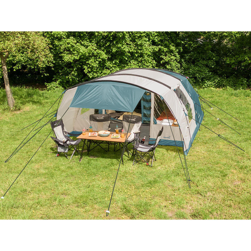 Namiot kempingowy tunelowy Hafslo 4 Sleeper Protect, 4-osobowy, 1-2 sypialnie