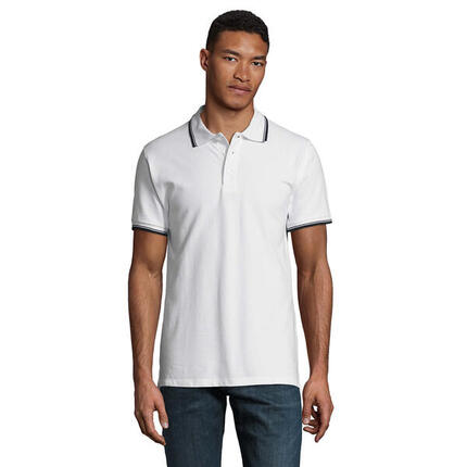 Polo PRACTICE Homme (Blanc)