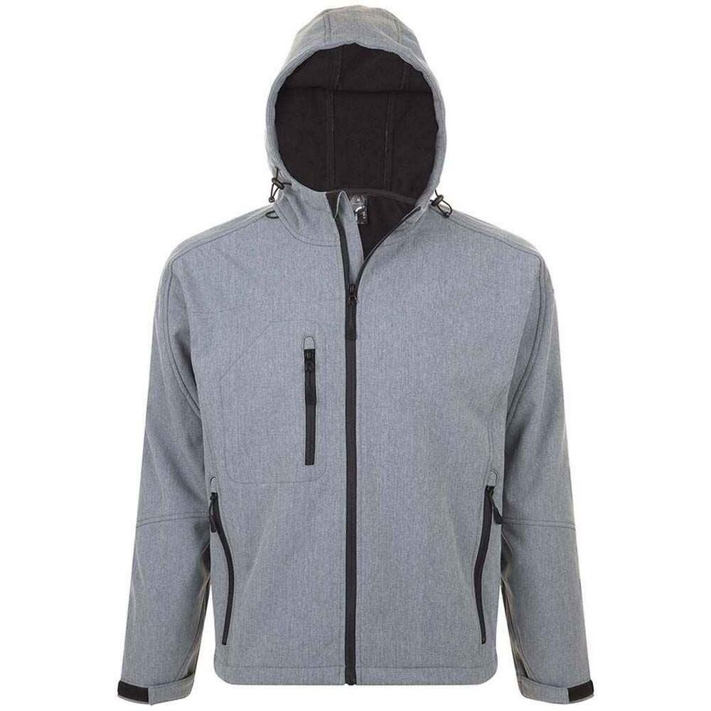 Sol's - Veste Softshell Replay Homme (gris Chiné) - Veste - Gris - 40 M - Decathlon