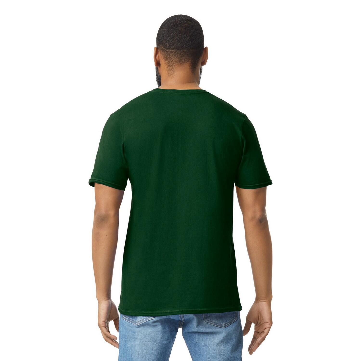 Tshirt Motif/style Uni SOFTSTYLE Adulte (Vert Forêt) 2/3