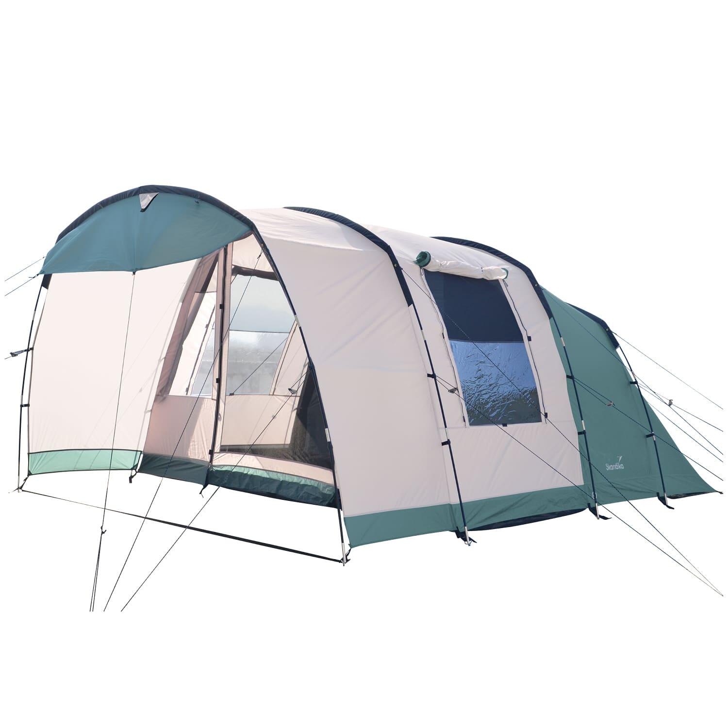 SKANDIKA Tunnelzelt - Hafslo 4 Sleeper Protect - Zelt für Camping - wasserdicht