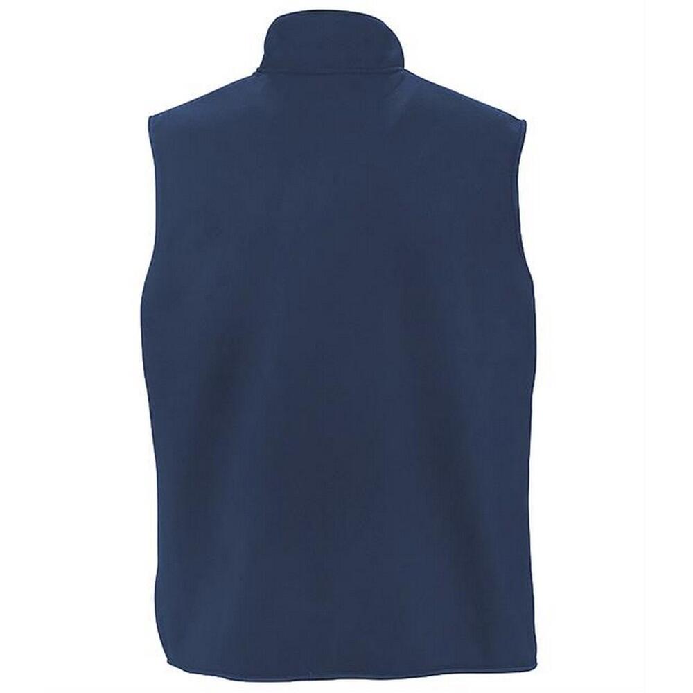 Volwassen uniseks fleece vest van Noorwegen (Marine) 2/3