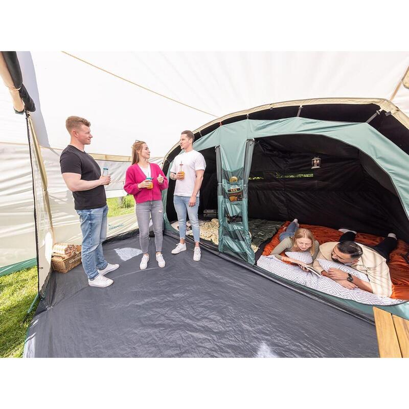 Namiot kempingowy tunelowy Hafslo 4 Sleeper Protect, 4-osobowy, 1-2 sypialnie