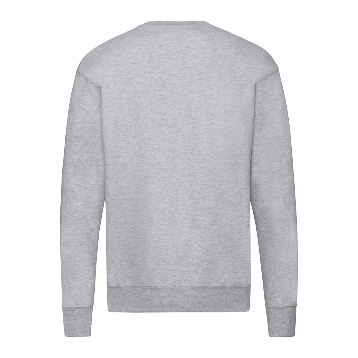 Sweat Manches Cousues Adulte (Gris Chiné) 2/3