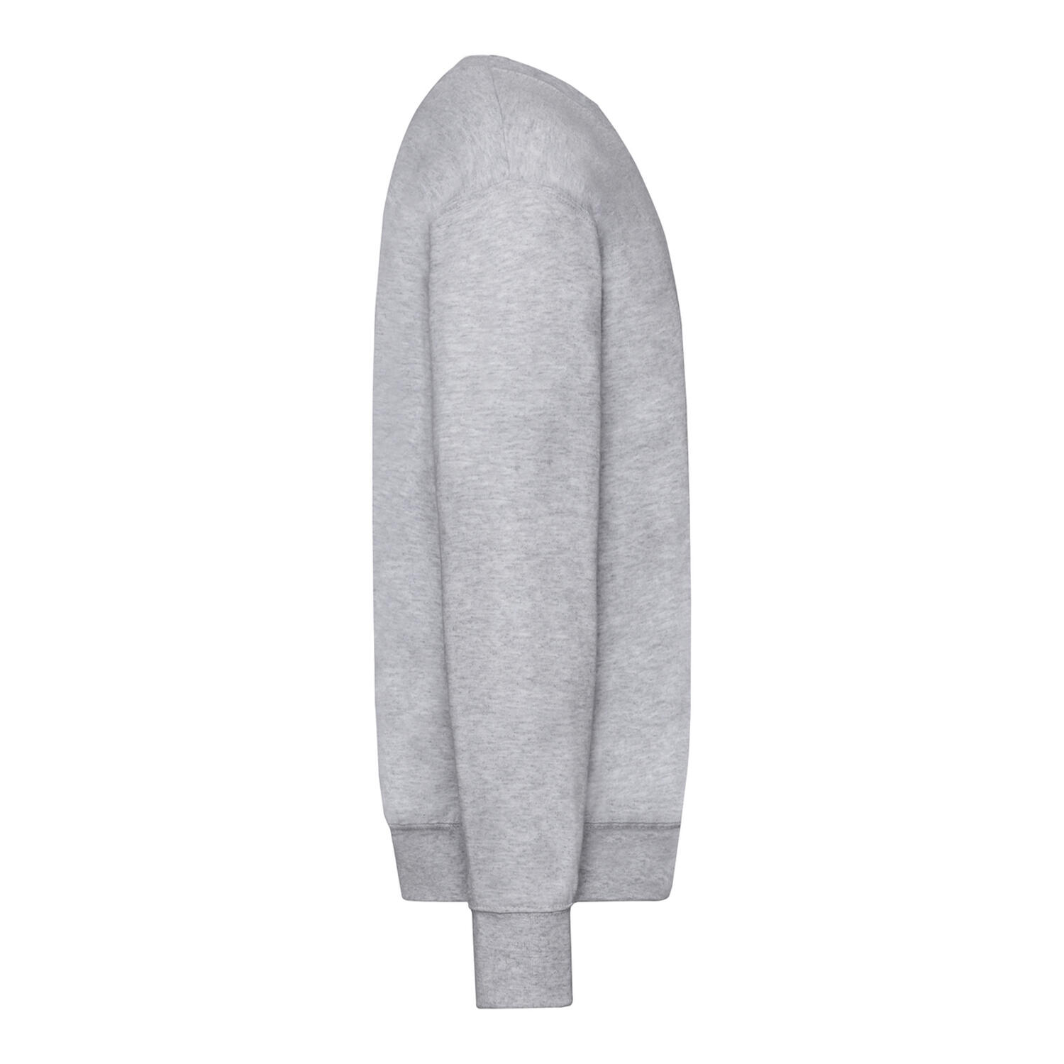 Sweat Manches Cousues Adulte (Gris Chiné) 3/3