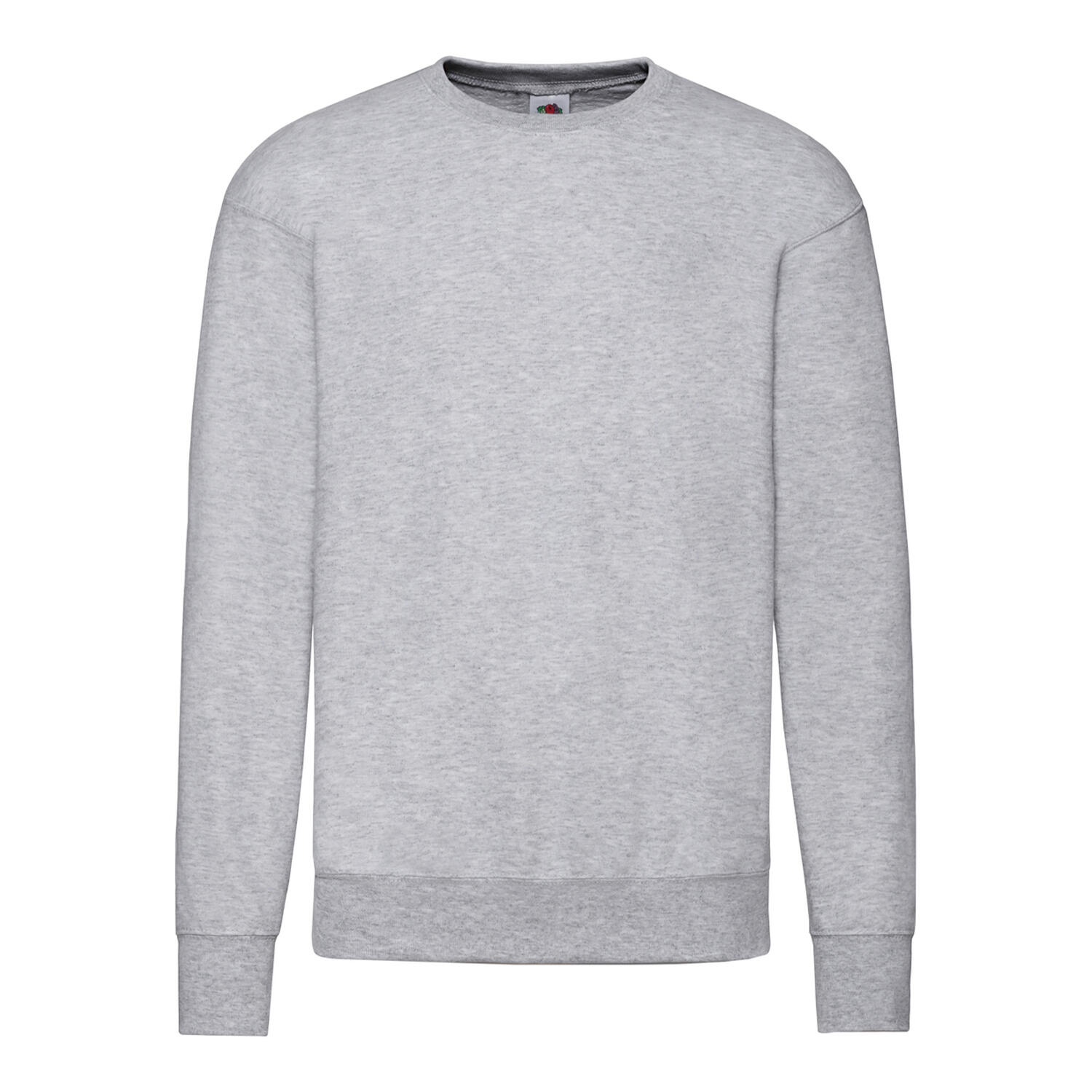 FRUIT OF THE LOOM Felpa A Giro Adulto Unisex Fruit Of The Loom Grigio Erica