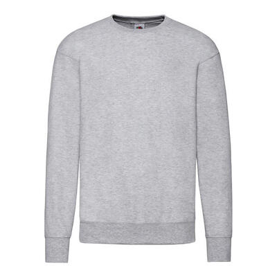Uniseks lichtgewicht sweatshirt met inzet voor volwassenen (rood)
