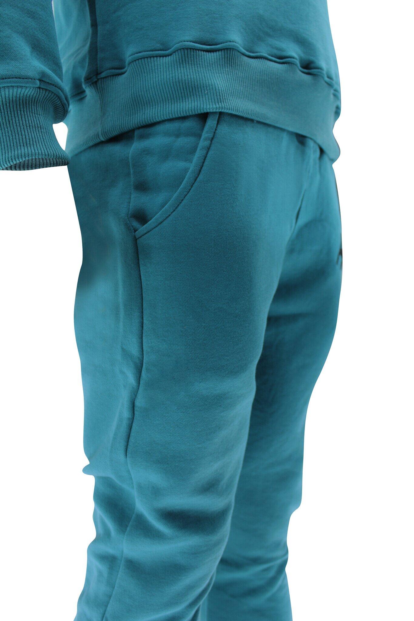Joggingpak sweater Heren/Dames signature Milano Petrol Fitness en Hardlopen 5/5