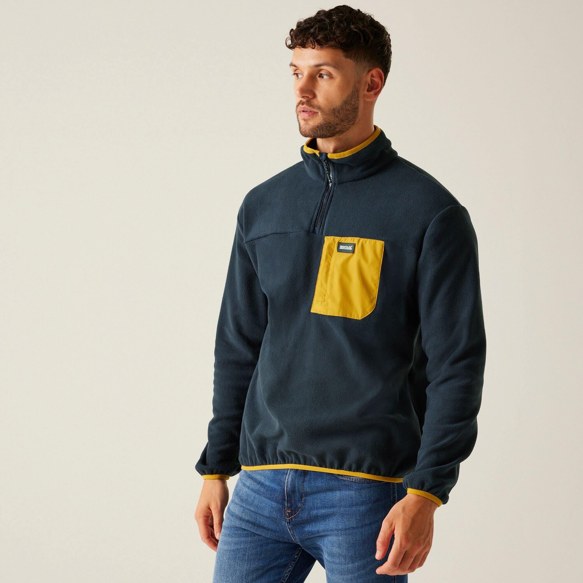 REGATTA Fleece Hiking Heren Halve Rits Frankie