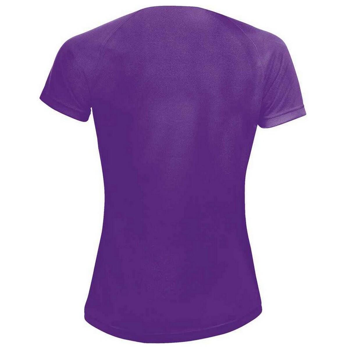 Tshirt SPORTY Femme (Violet Foncé) 2/4