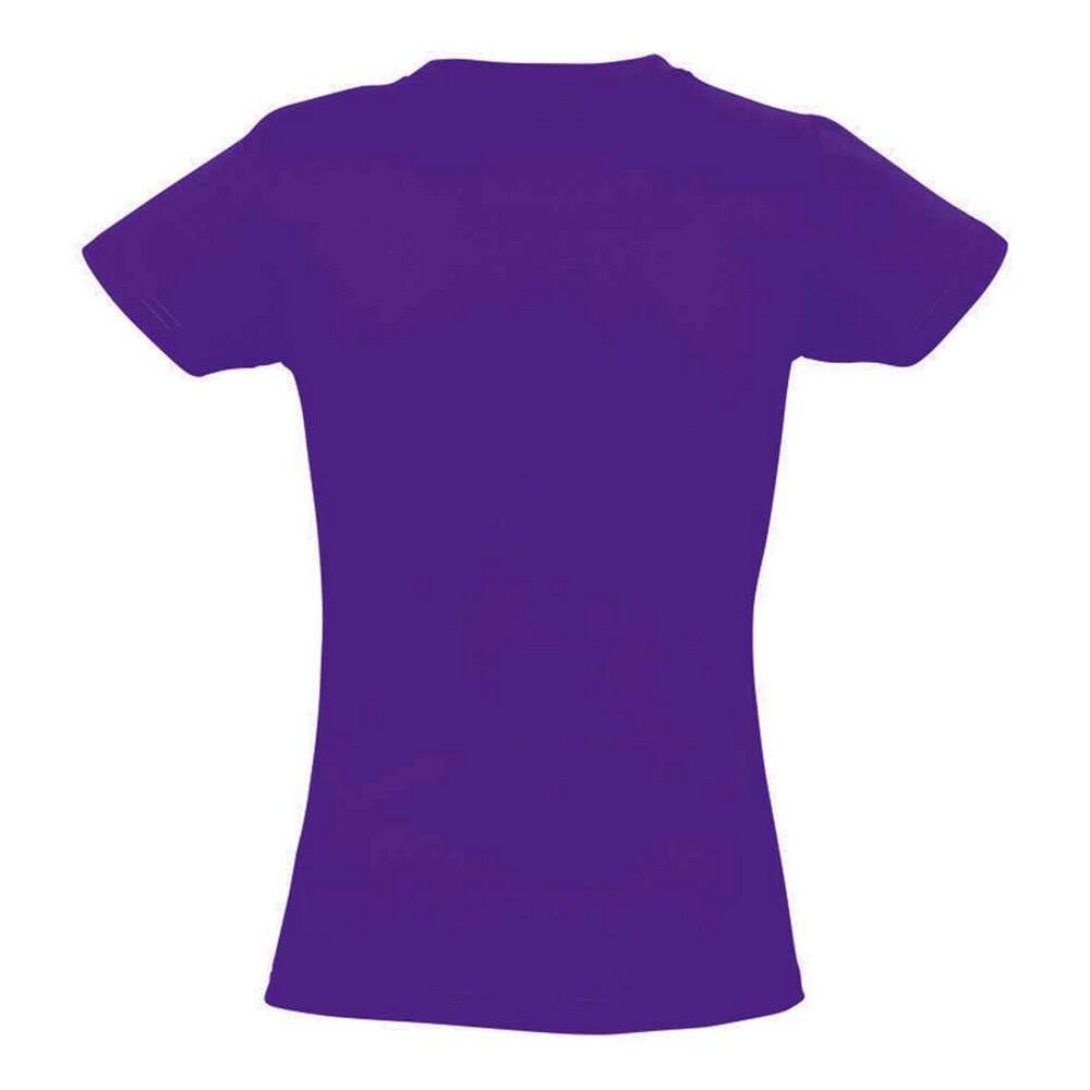 Tshirt IMPERIAL Femme (Violet Foncé) 2/4