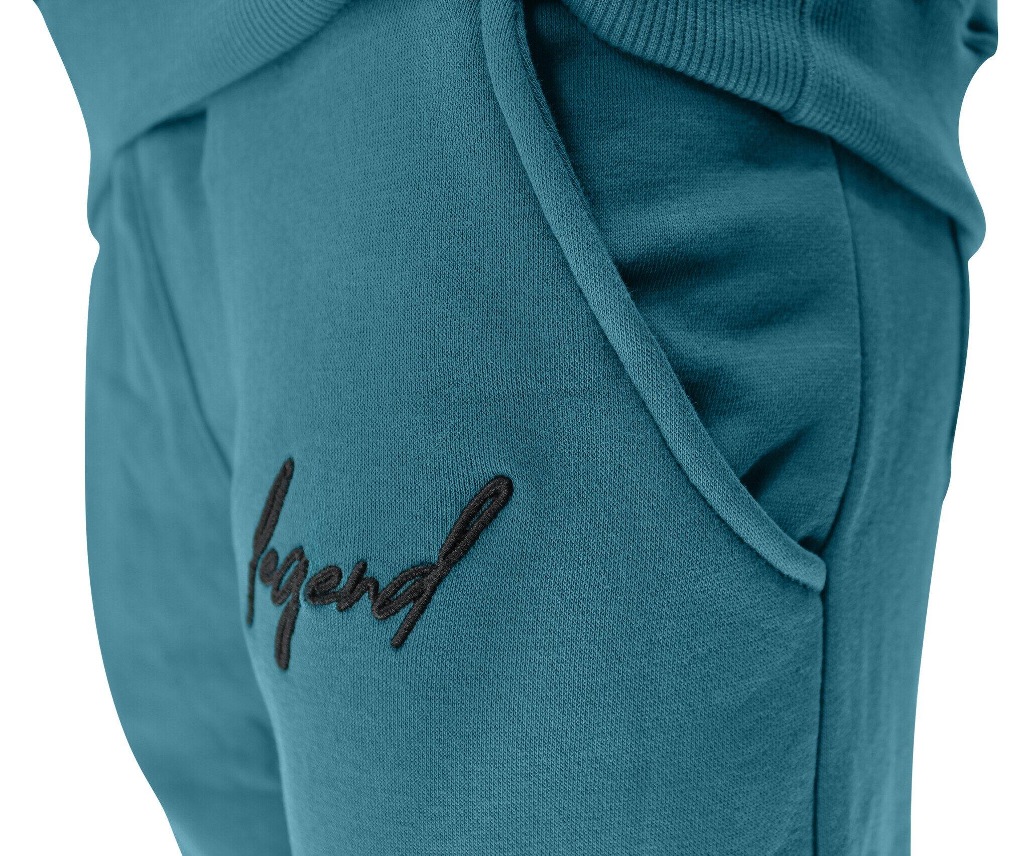 Joggingpak sweater Heren/Dames signature Milano Petrol Fitness en Hardlopen 3/5
