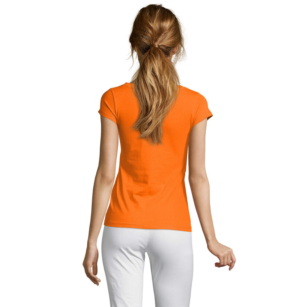 Tshirt MOON Femme (Orange) 2/4