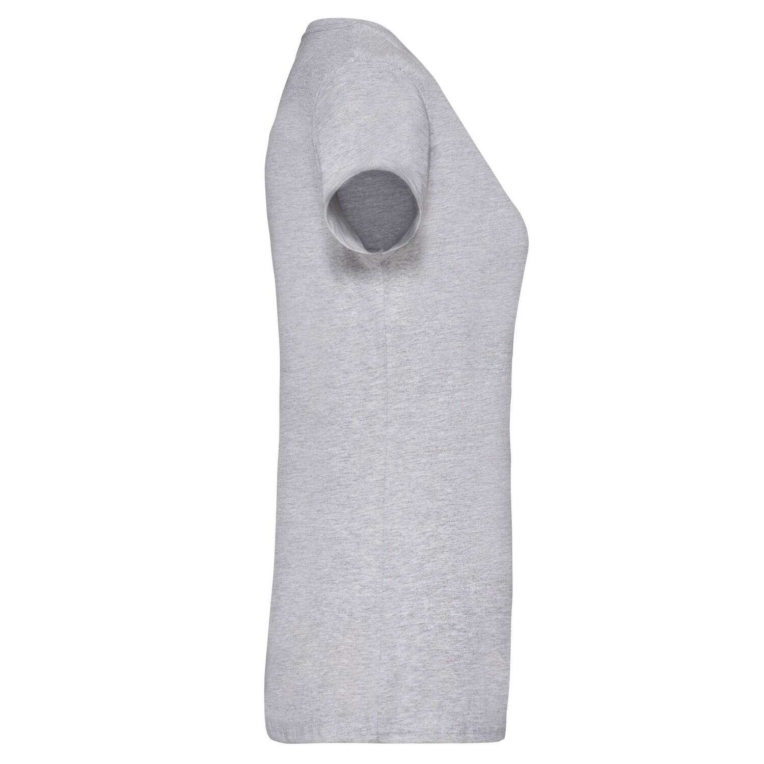Camiseta Valueweight para Mujer Gris Jaspeado 3/3