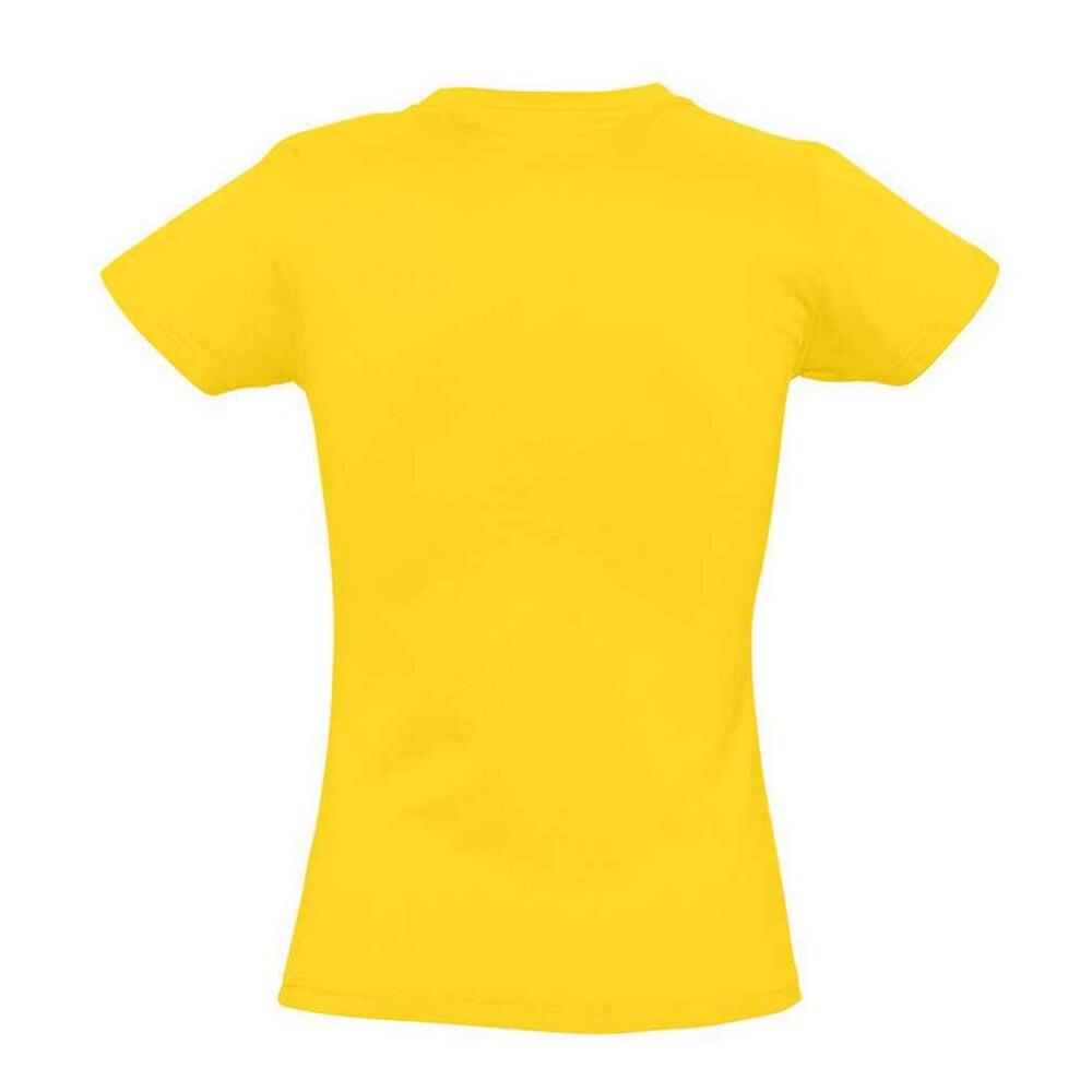 Tshirt IMPERIAL Femme (Jaune Or) 2/4