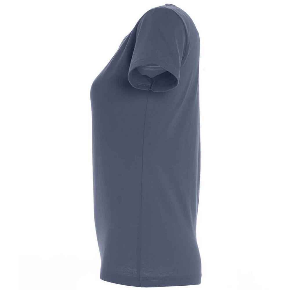 Tshirt IMPERIAL Femme (Bleu Denim) 3/4