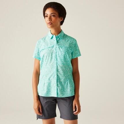 Travel Packaway damska koszula z krótkim rękawem