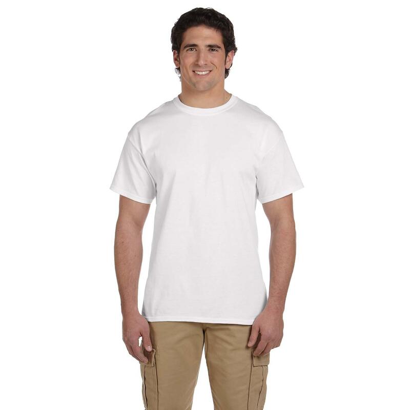 Tshirt Adulte (Blanc) FRUIT OF THE LOOM