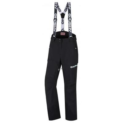 Husky skibroek voor dames grati l stretch 20.000 membraan - zwart