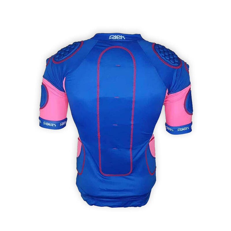 Protecție pentru umeri de rugby pentru femei Rtek Mazzy - bleumarin și roz