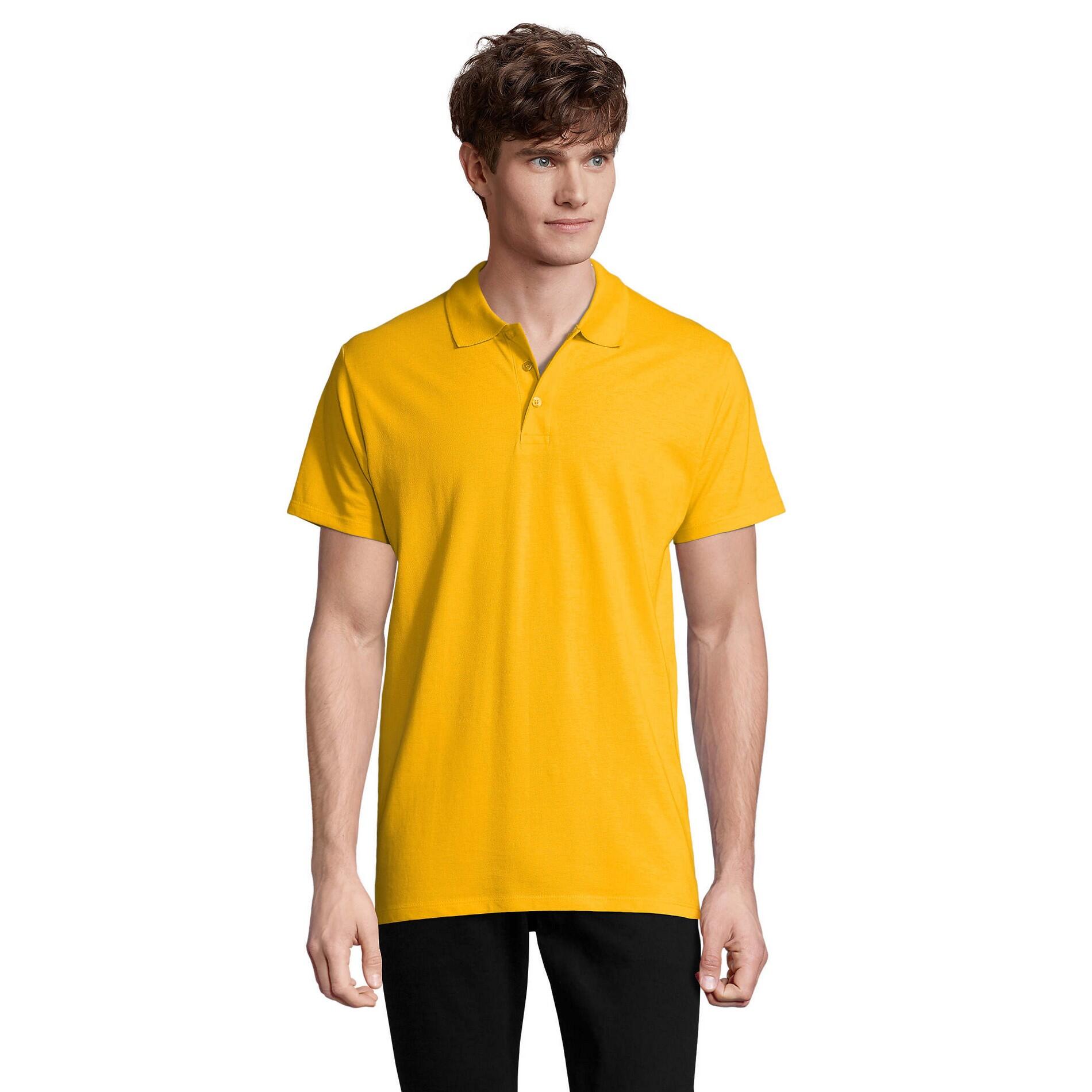Camisola pólo Spring II para homem Dourado