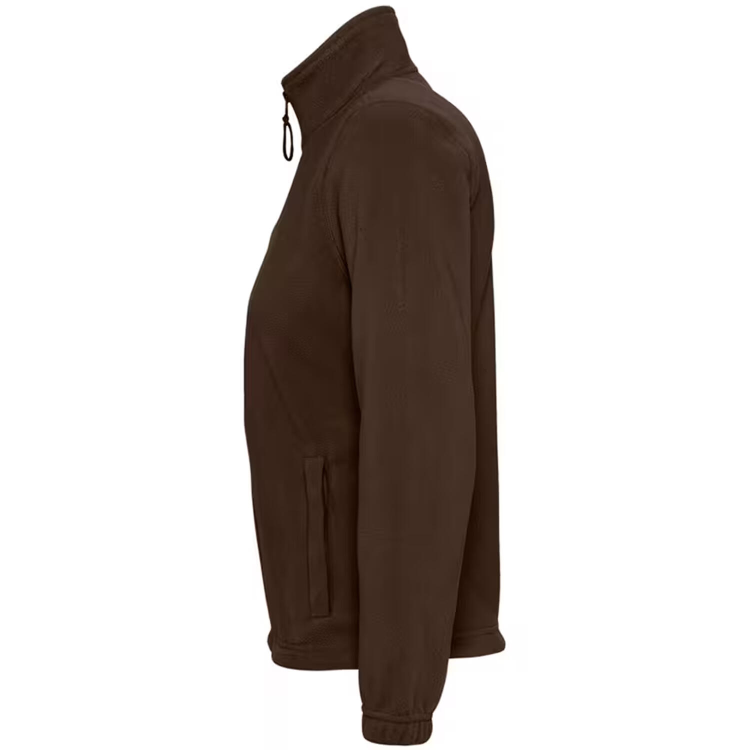 Giacca In Pile Donna SOLS North Cioccolato Fondente 3/4