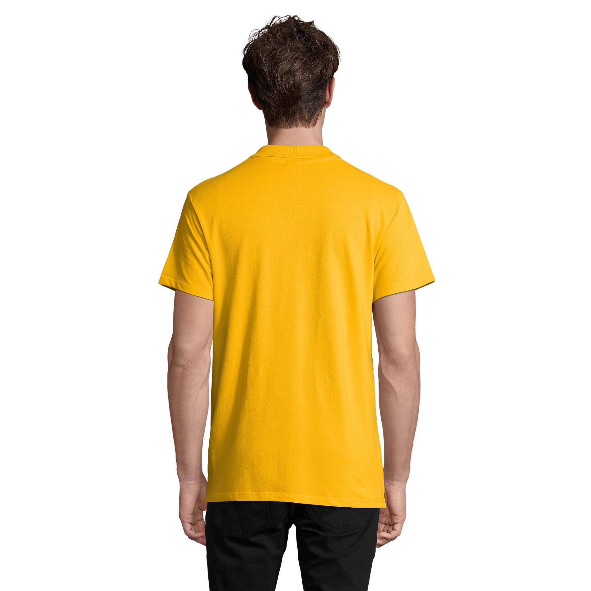 Polo SPRING Homme (Jaune Or) 2/4