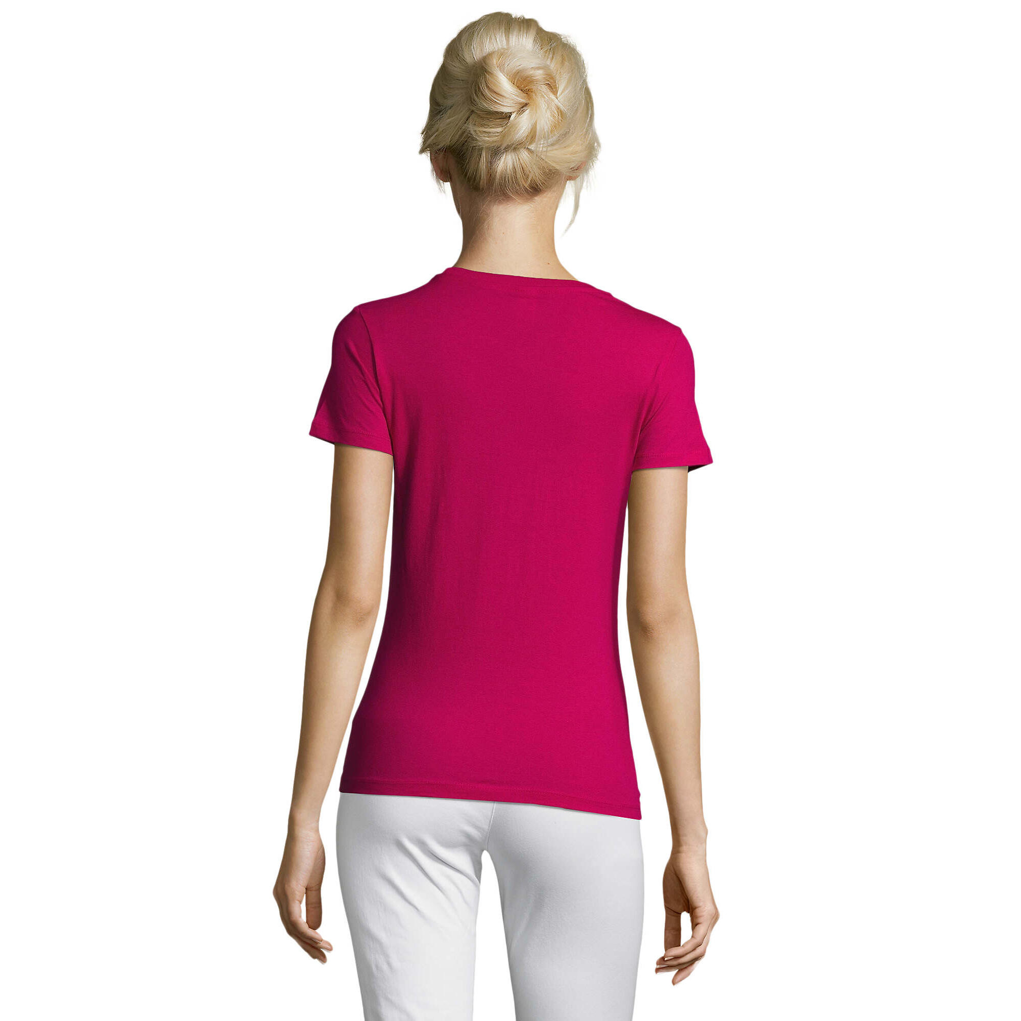 Tshirt REGENT Femme (Fuchsia) 2/3
