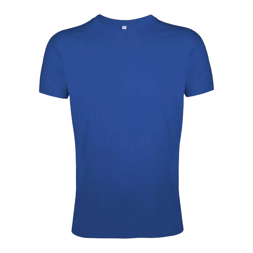 T-shirt regent slim unissexo adulto azul real