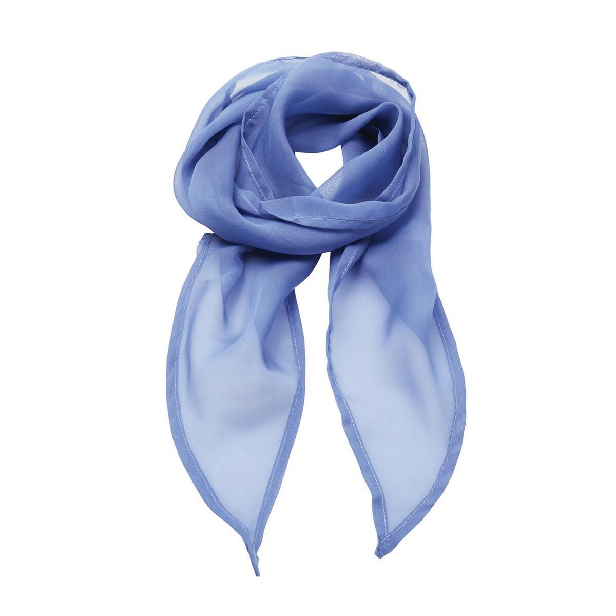 PREMIER Cachecol Chiffon Mulher Azul Médio