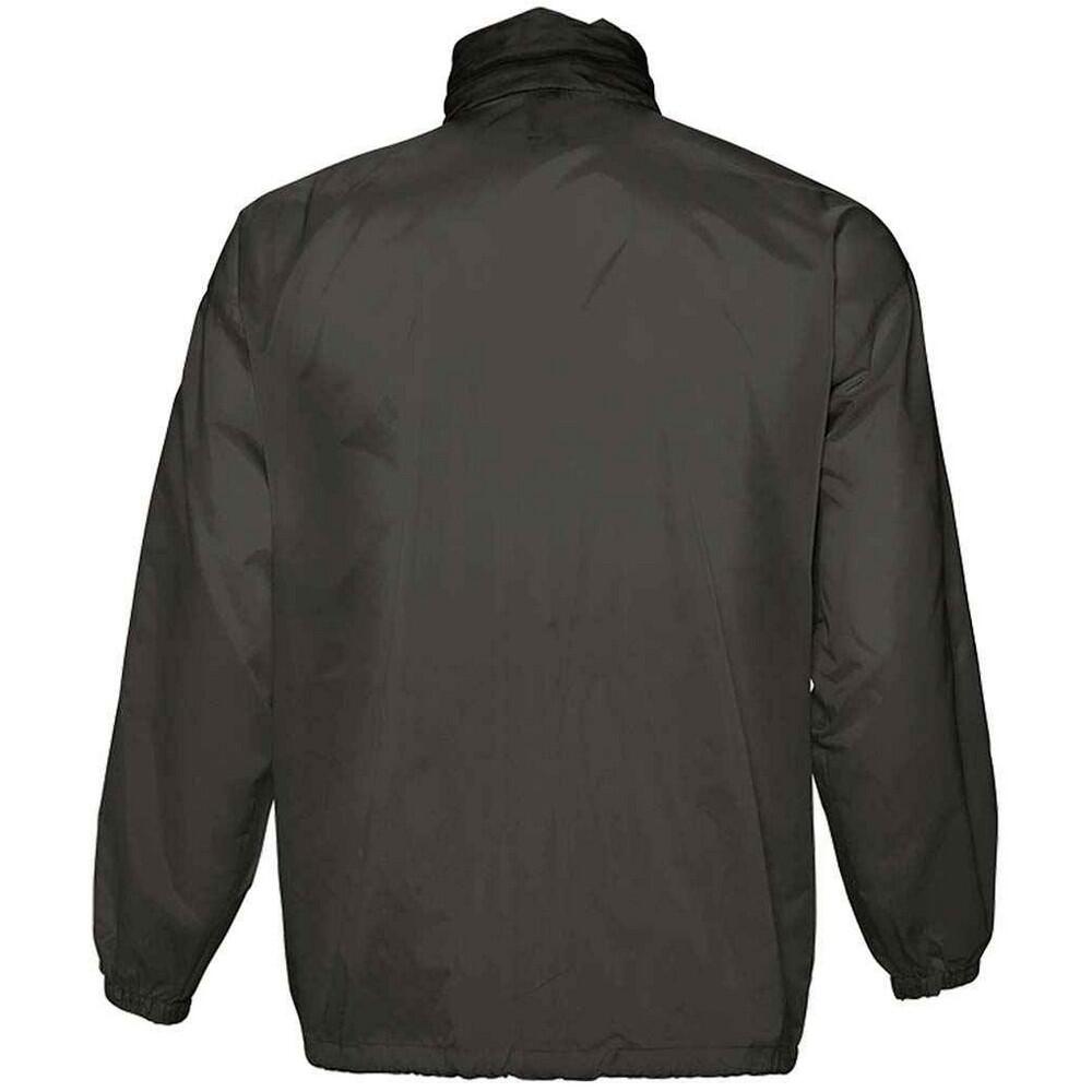 Windjack voor volwassenen (Zwart) 2/4