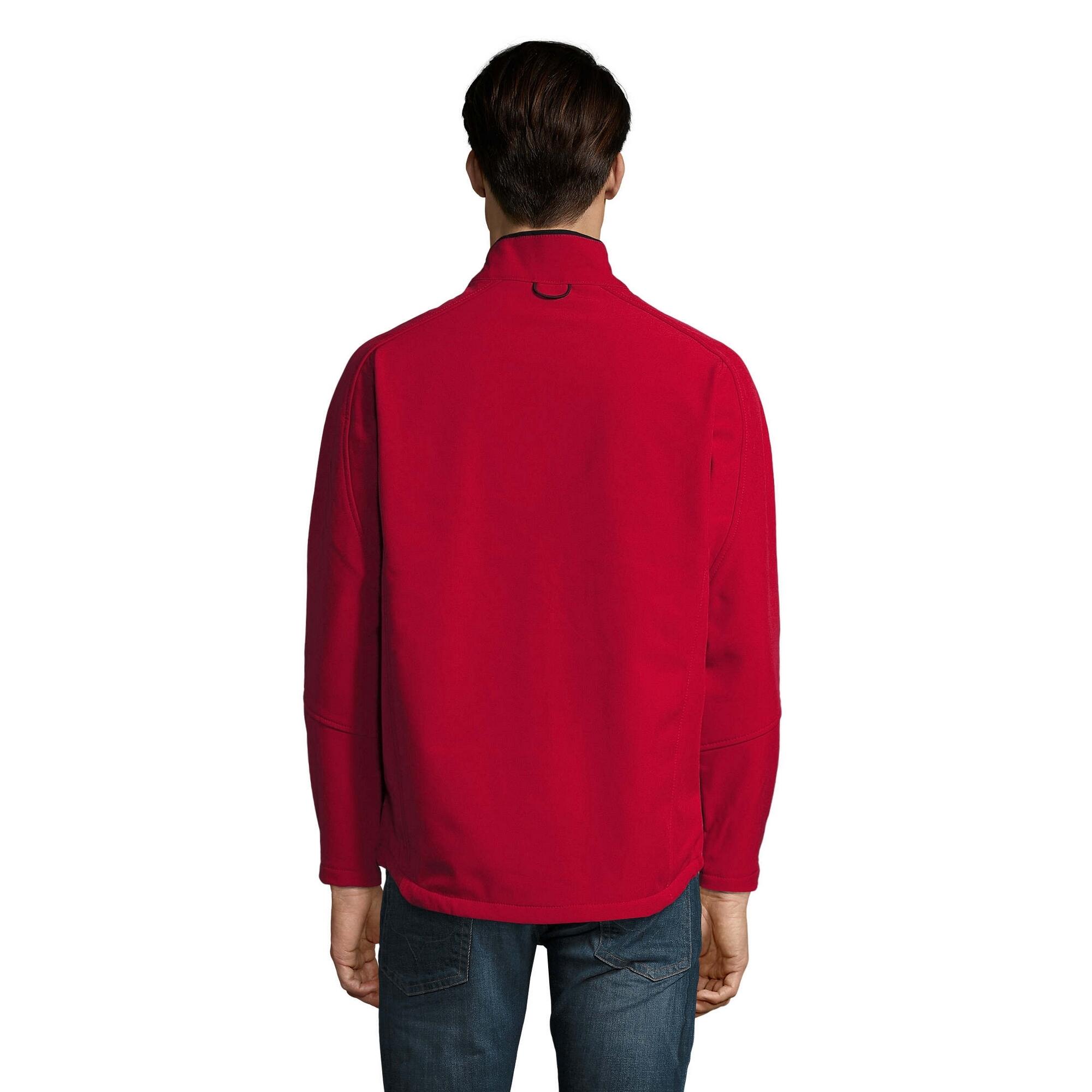 Veste Softshell RELAX Homme (Rouge) 2/4