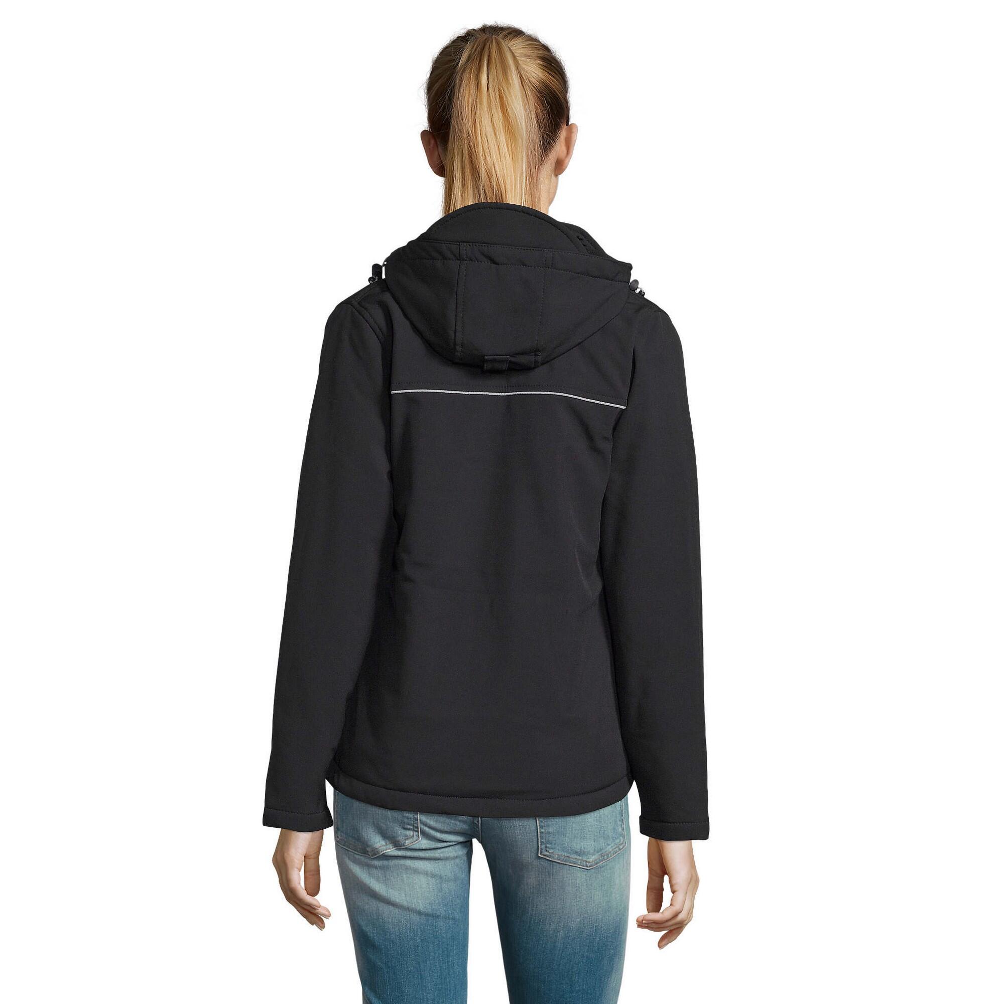 Veste Softshell ROCK Femme (Noir) 2/4