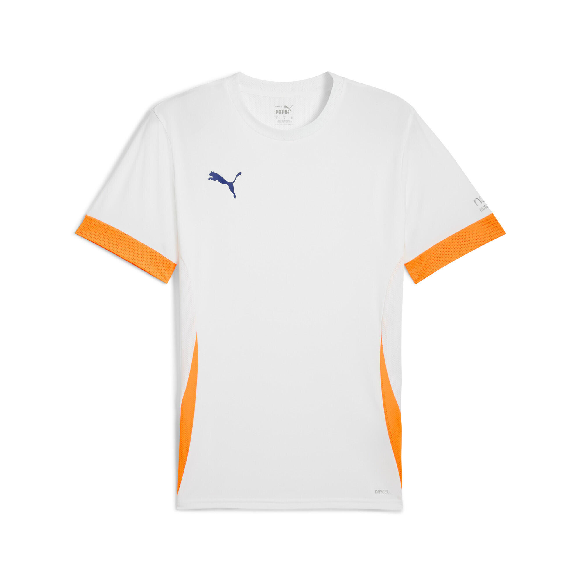 Puma - Maillot De Padel Individual Homme Puma - T-shirt Manches Courtes - Blanc|bleu|jaune|orange - 40 M - Decathlon