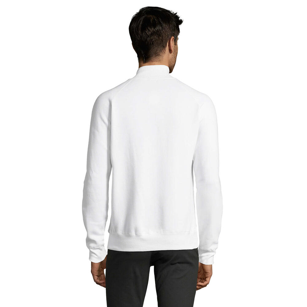 Casaco com fecho de correr Sundae para homem (Branco) 2/4