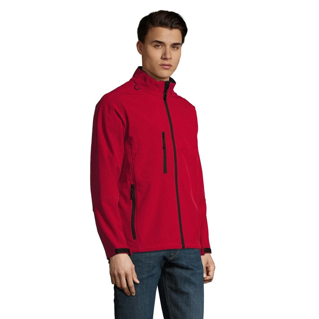 Mens Relax Soft Shell Jacket (Pepper Red)