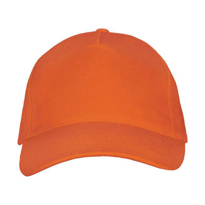 Long beach 5 paneel baseball cap (oranje)