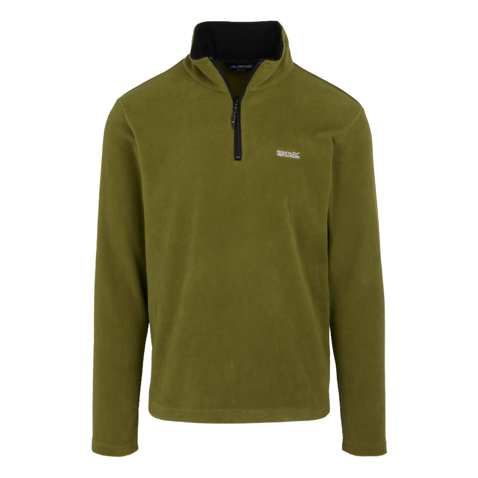 REGATTA Great Outdoors Maglia In Pile Con Cerniera Sul Collo Uomo Regatta Thompson Verde