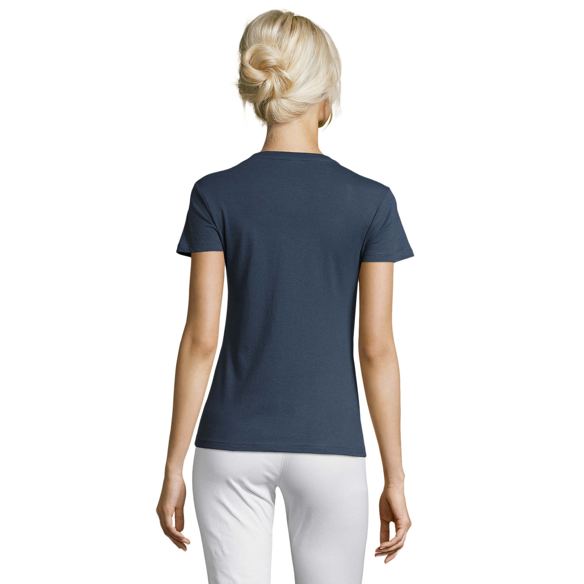 Tshirt REGENT Femme (Bleu Denim) 2/3