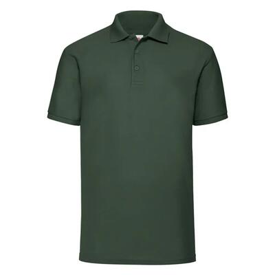 Heren 65/35 piqué poloshirt (heide grijs)