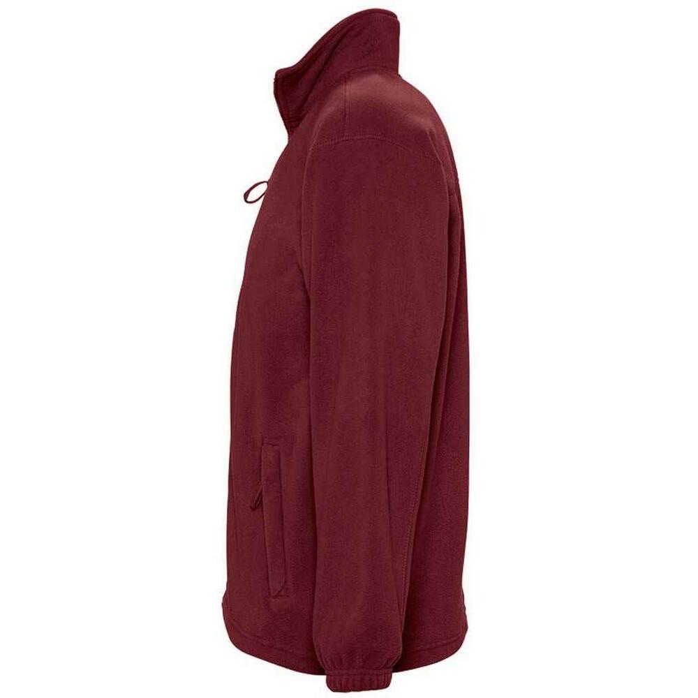 Veste Polaire NORTH Adulte (Bordeaux) 3/4