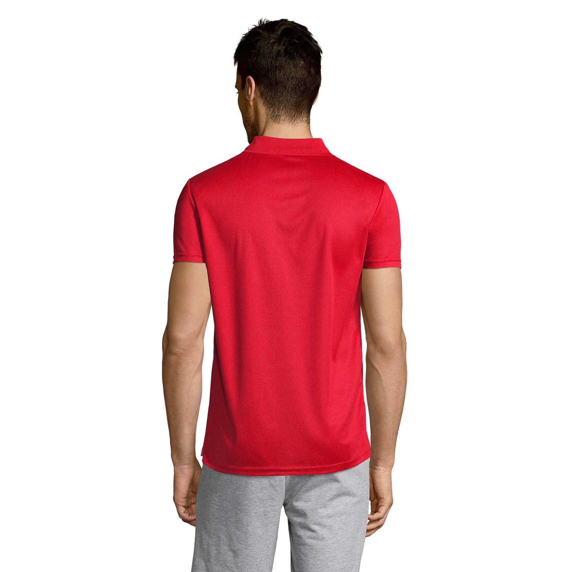 Polo PERFORMER Homme (Rouge) 2/4