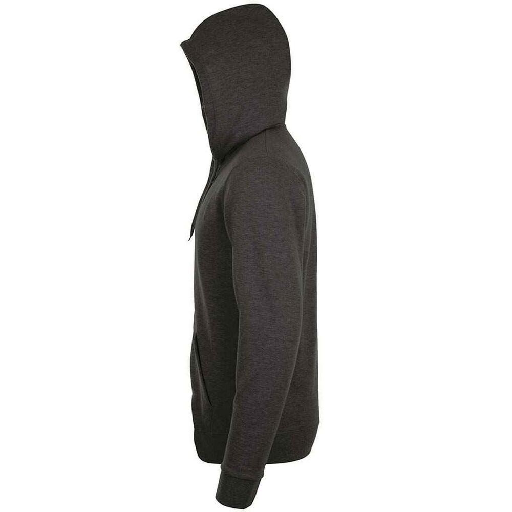 Sweat À Capuche STONE Adulte (Charbon Chiné) 3/4