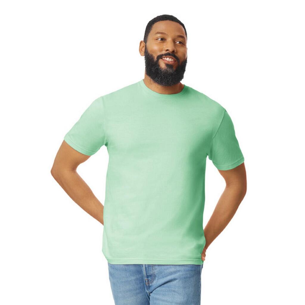 Unisex Adult Softstyle Plain Cotton TShirt (Mint Green)