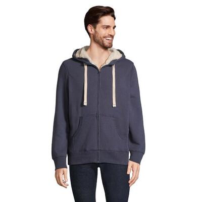 Sherpa jas met rits voor volwassenen (franse marine)