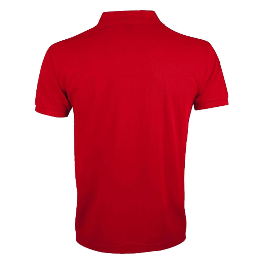 Polo PRIME Homme (Rouge) 2/4
