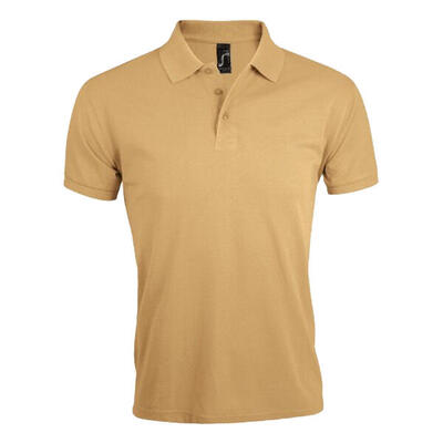 Heren prime poloshirt (wit)