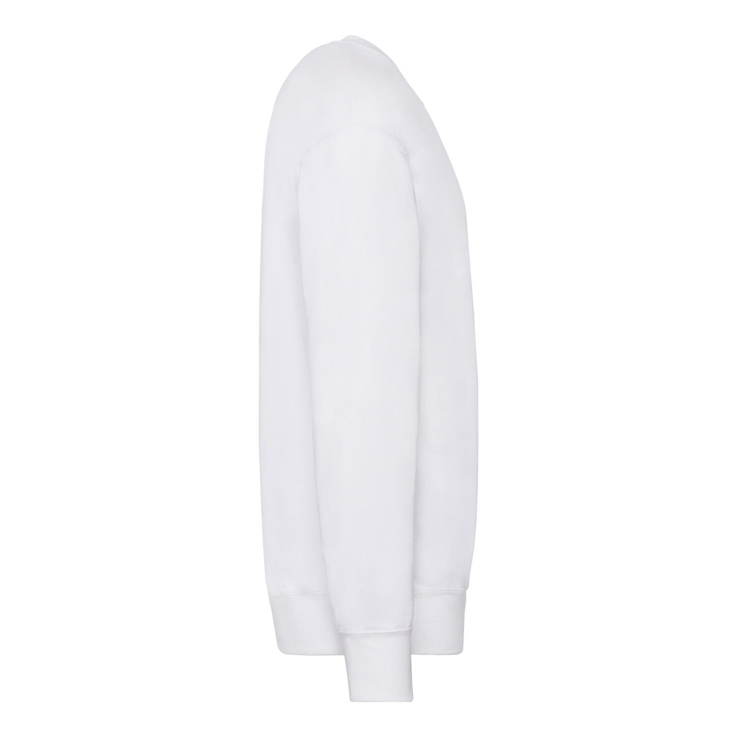 Sweat Manches Cousues Adulte (Blanc) 3/3